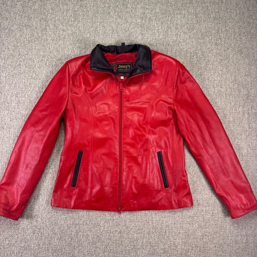 Jimmy leather collection red - leather,