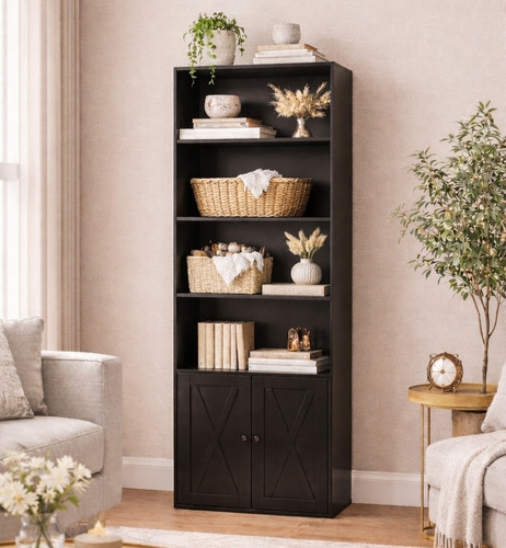 Tall bookshelf tier slim - 6,