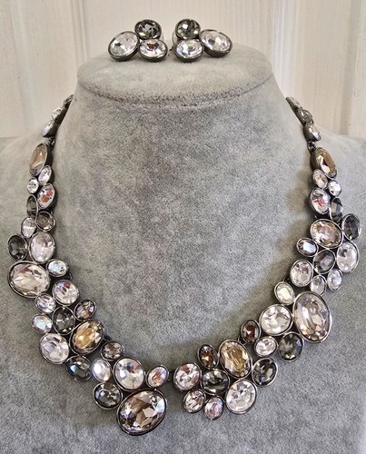 Swarovski statement necklace - statement,