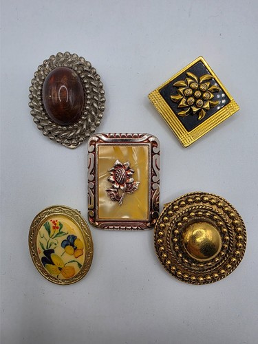 Vintage scarf clips bundle - clips,