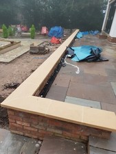 Cast Stone Coping stones twice