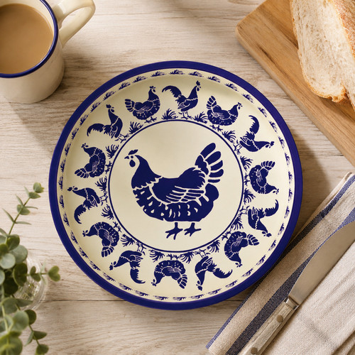 Emma bridgewater blue hens - bridgewater,