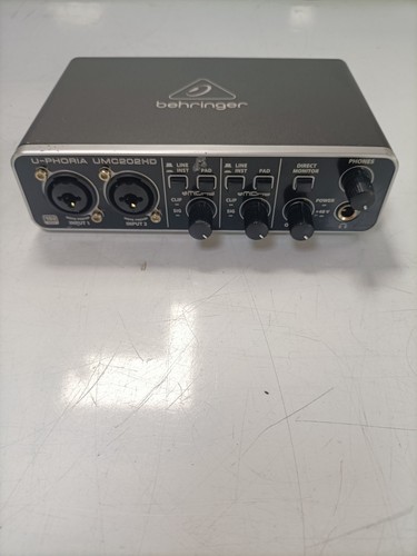 Behringer phoria umc202hd - behringer,