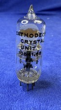  CATHODEON  CRYSTAL unit, circa. 10.5 MHz, vacuum sealed. 