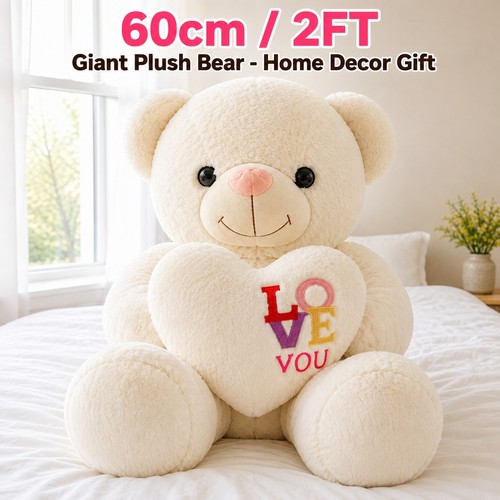 Giant 60cm plush teddy - ‎giant,