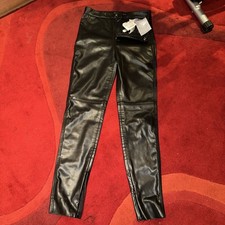 NEW Zara Faux Leather Leggings