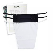 3 Pcs Clip-on Mock Camisole Bra Insert Overlay Modesty Panel Neutral Style Cami！