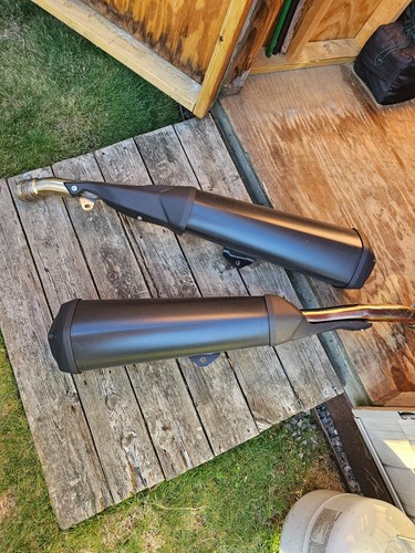 Kawasaki zx14r stock mufflers - kawasaki,