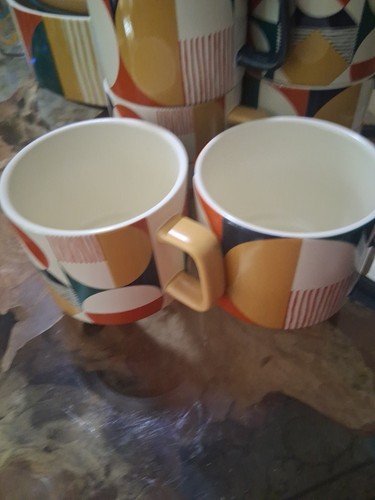 Habitat geo block pair - geo, mugs