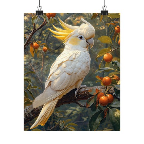 Sulphur crested cockatoo bird - sulphur,