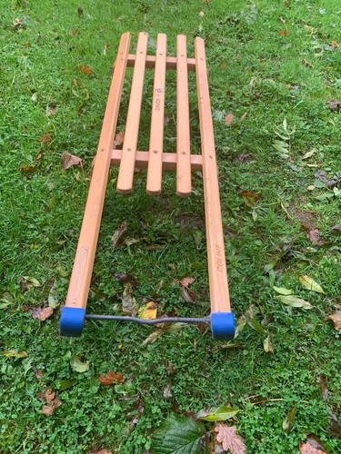Davos sled wooden sleds - wooden, with