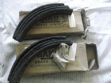 VINTAGE SINGER CAR BRAKE LININGS