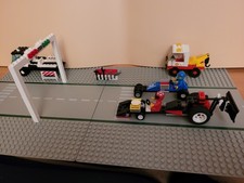 Lego Bundle: High Speed Test, Boards Base Plates x2 And 2x Trucks, 2x Figures