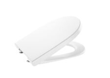 ROUND - Soft-closing compact toilet seat and cover A801D22001