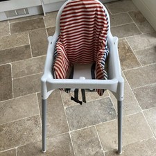 Ikea baby high chair with inflatable cushion