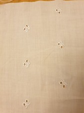 BRODERIE ANGLAISE WHITE