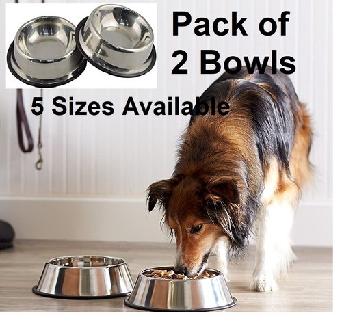 Dog bowl steel - steel, stainless