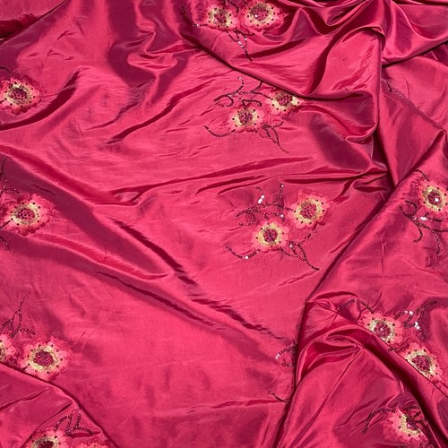 Shot taffeta fabric sequins - fabric,