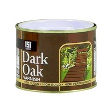 Dark Oak Varnish Paint Interior Exterior 151 Coatings Gloss Wooden 180ml
