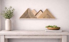 Reclaimed Rustic Mountain Wall