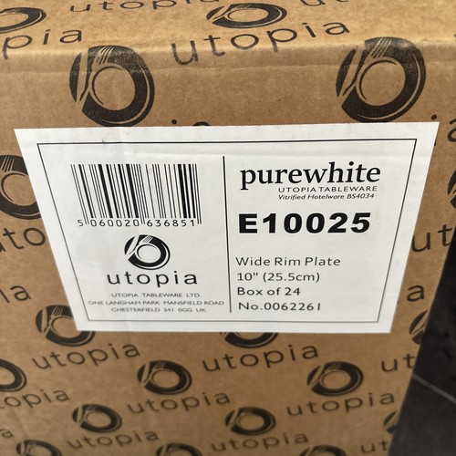 Utopia pure white wide rim - pure,