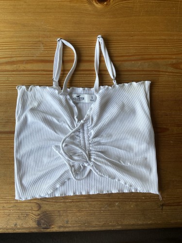 Hollister ribbed white - hollister,