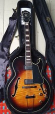 Ibanez AkJ-95 Hollow Body Electric Guitar with Hard Case Excellent Condition