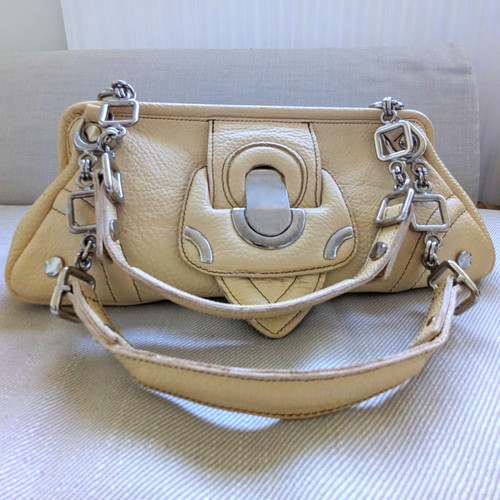 Leather cream vinted russell - vinted,