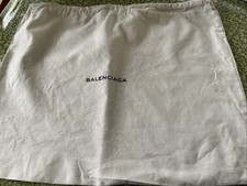 BALENCIAGA Corron Drawstring Dust bag  14” X 11”. genuine