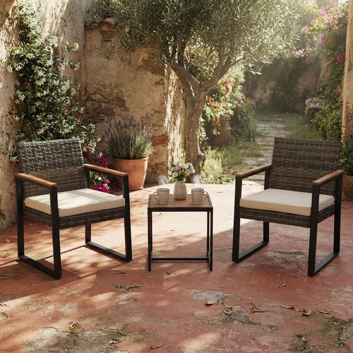 Patio rattan bistro - rattan,