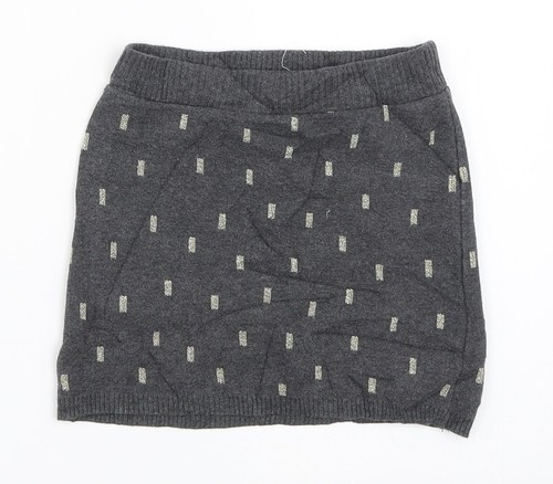 Girls grey cotton - grey, blend