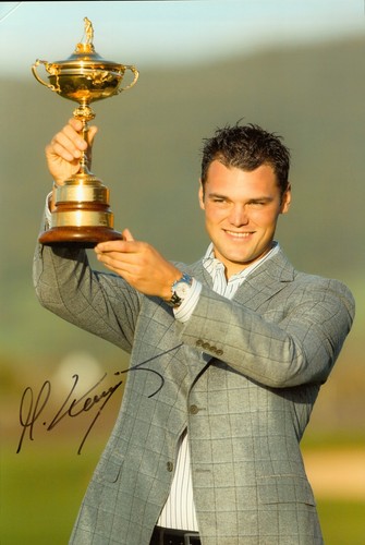 Martin kaymer signed 12x8 - kaymer,