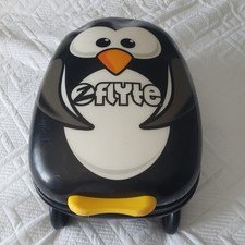 Z Flyte Penguin Folding Case Scooter Ride On Suitcase Cabin Luggage Holiday