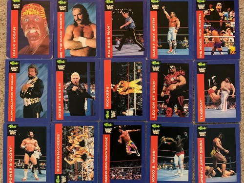 Wwf classics 1991 card - wwf, job