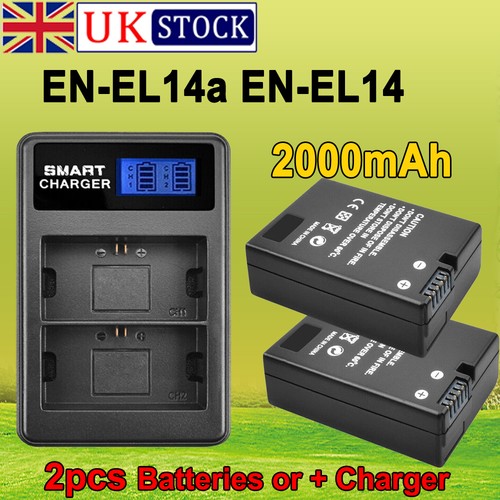 2000mah el14 el14a - en-el14,