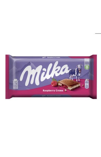 Milka raspberry creme 100g - x,