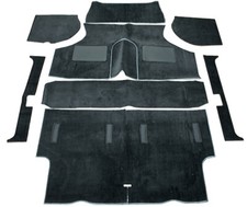 Full replacement black carpet - black,