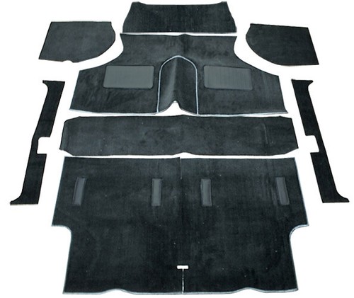 Full replacement black carpet - replacement,