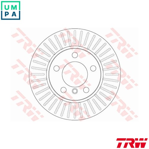 Brake disc df6255 - for, bmw