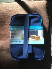 SMASH INSULATED LUNCH COOL  BAG PROTECT AGAINST BACTERIA BIRTHDAY CHRISMTAS KIDS