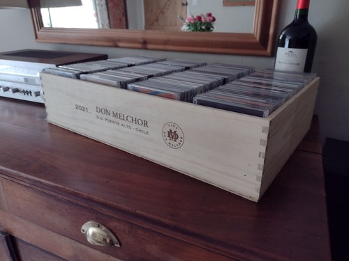 Storage wine box crate - cd, box,