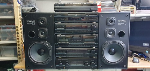 Kenwood hifi pieces stack - 6,