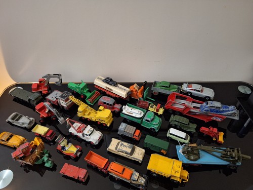 Old cast toys job - toys,
