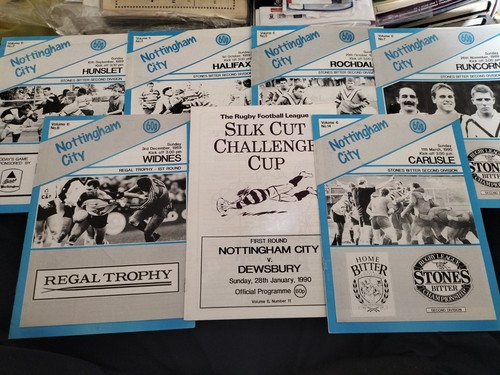 Club rugby league programme - ex,