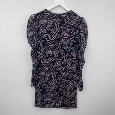 The Kooples Dress Size UK 8 Pink Zebra-Print BNWT