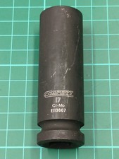 Expert By Facom E113607 1/2″ Drive, 17mm, 6 Point, Long / Deep Impact Socket