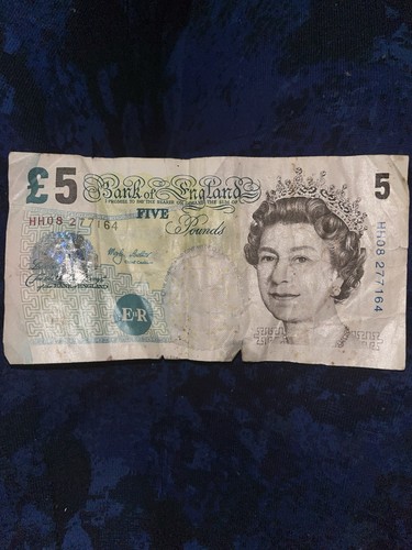 Bank england 5 five - of,
