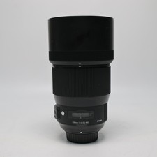 Sigma 135mm f/1.8 DG HSM ART - Nikon Fit ex rental 6 month warranty *please read