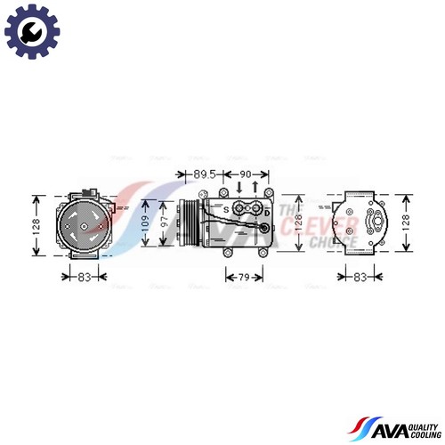 Compressor air conditioning - compressor,