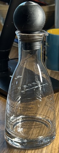 Salad dressing bottle glass - dressing,